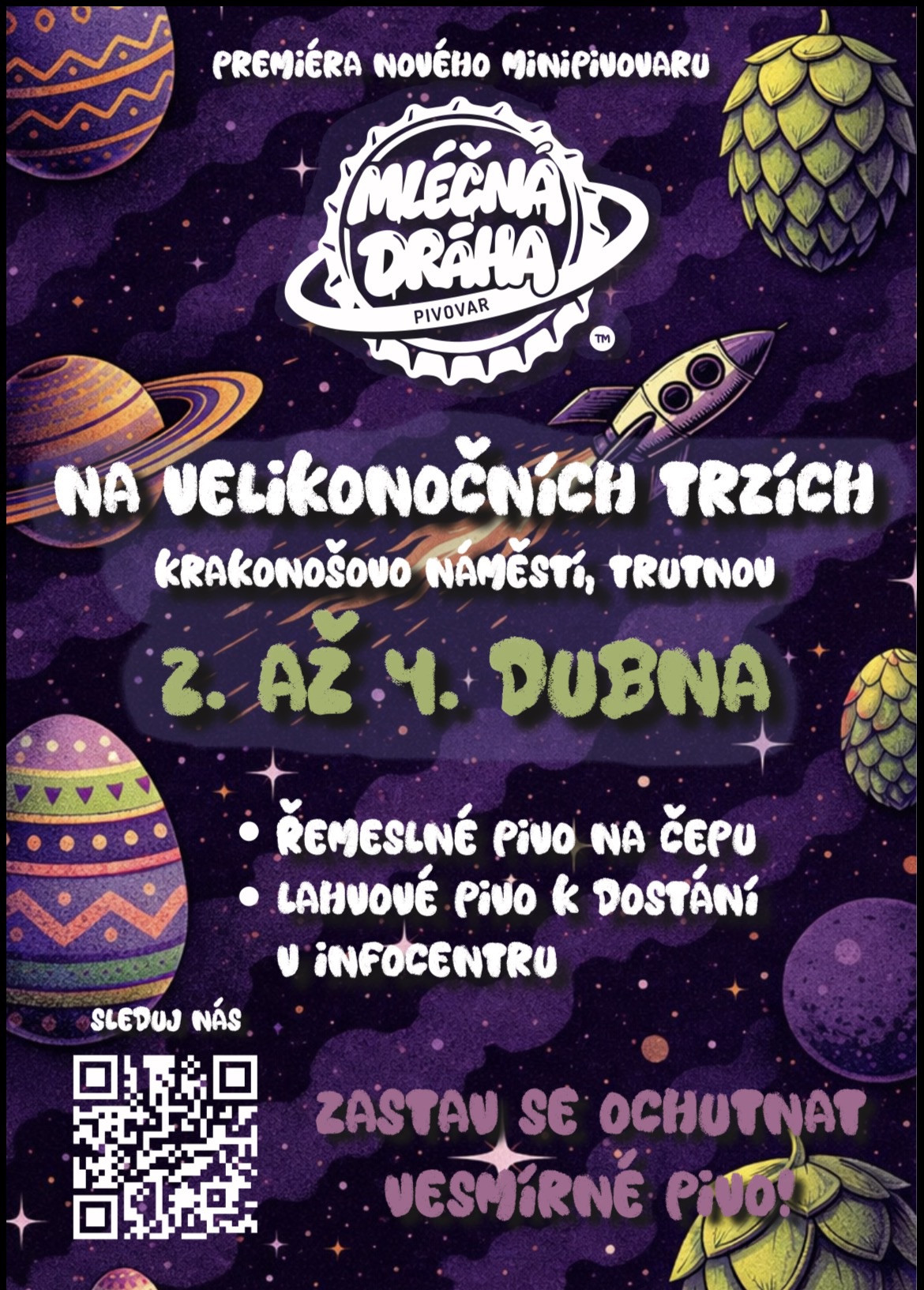 Mléčná Dráha na Velikonočních trzích