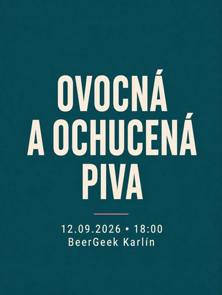 Degustace kyselých a ovocných piv v BeerGeek Pivotéce